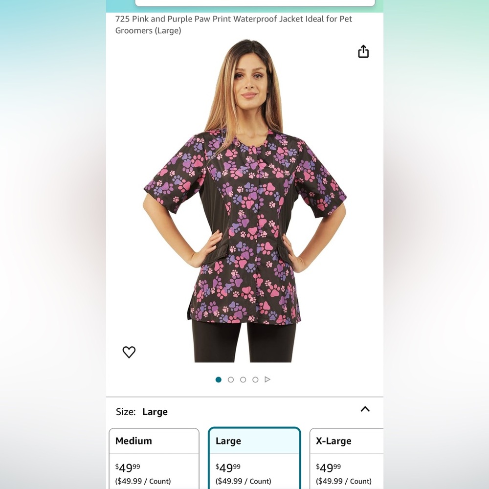 Ladybird line groomers waterproof jacket